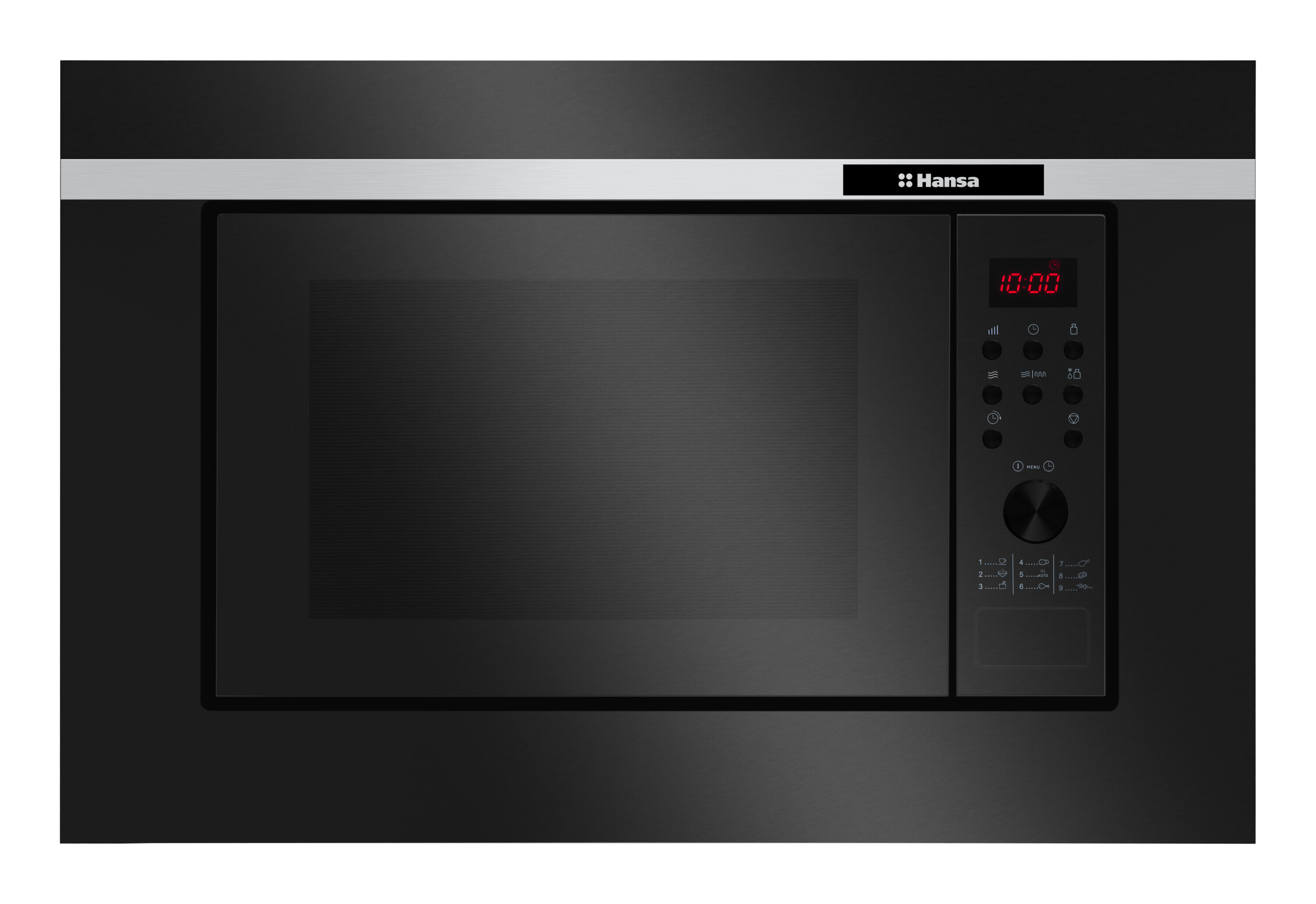 Built-in microwave oven