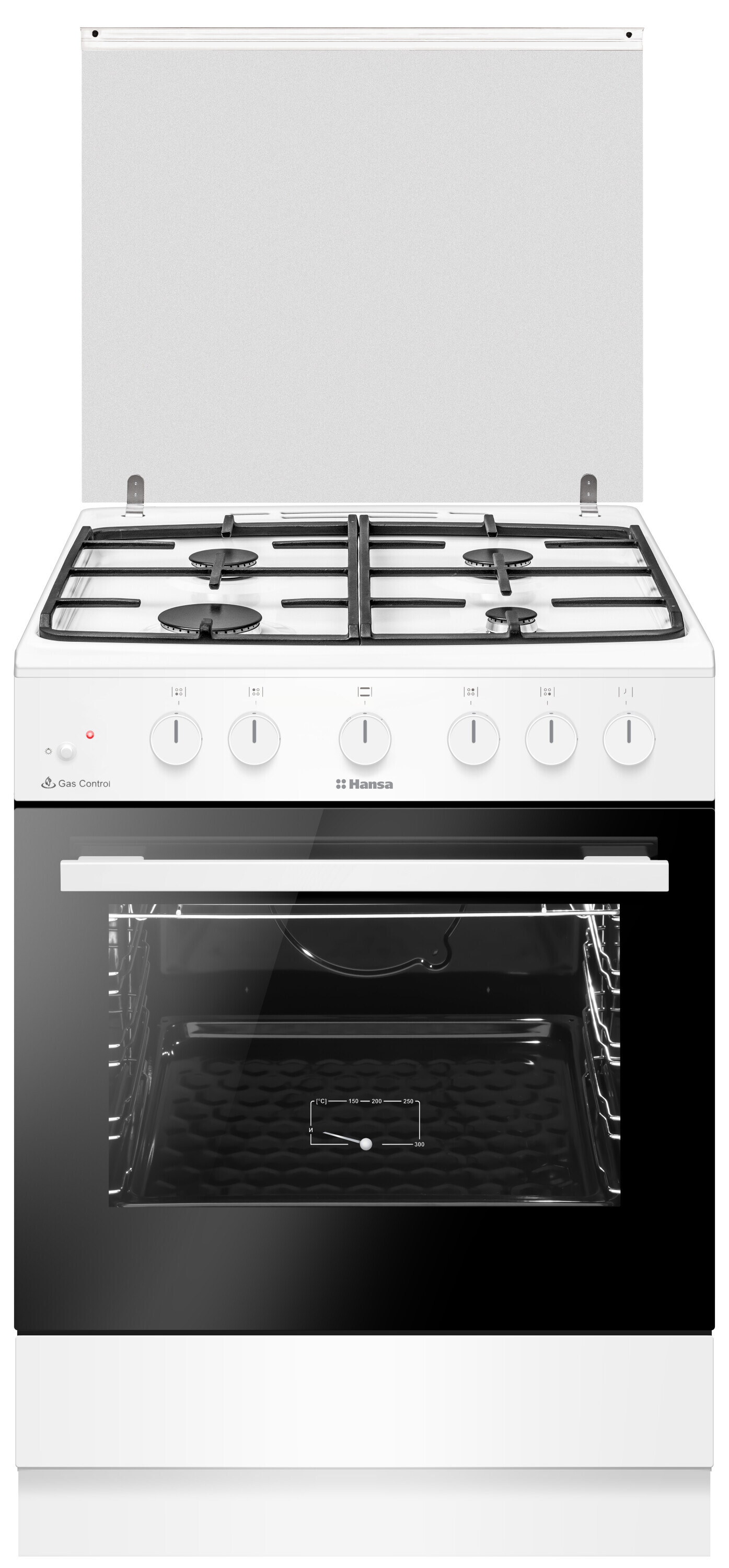 Freestanding cooker with gas hob