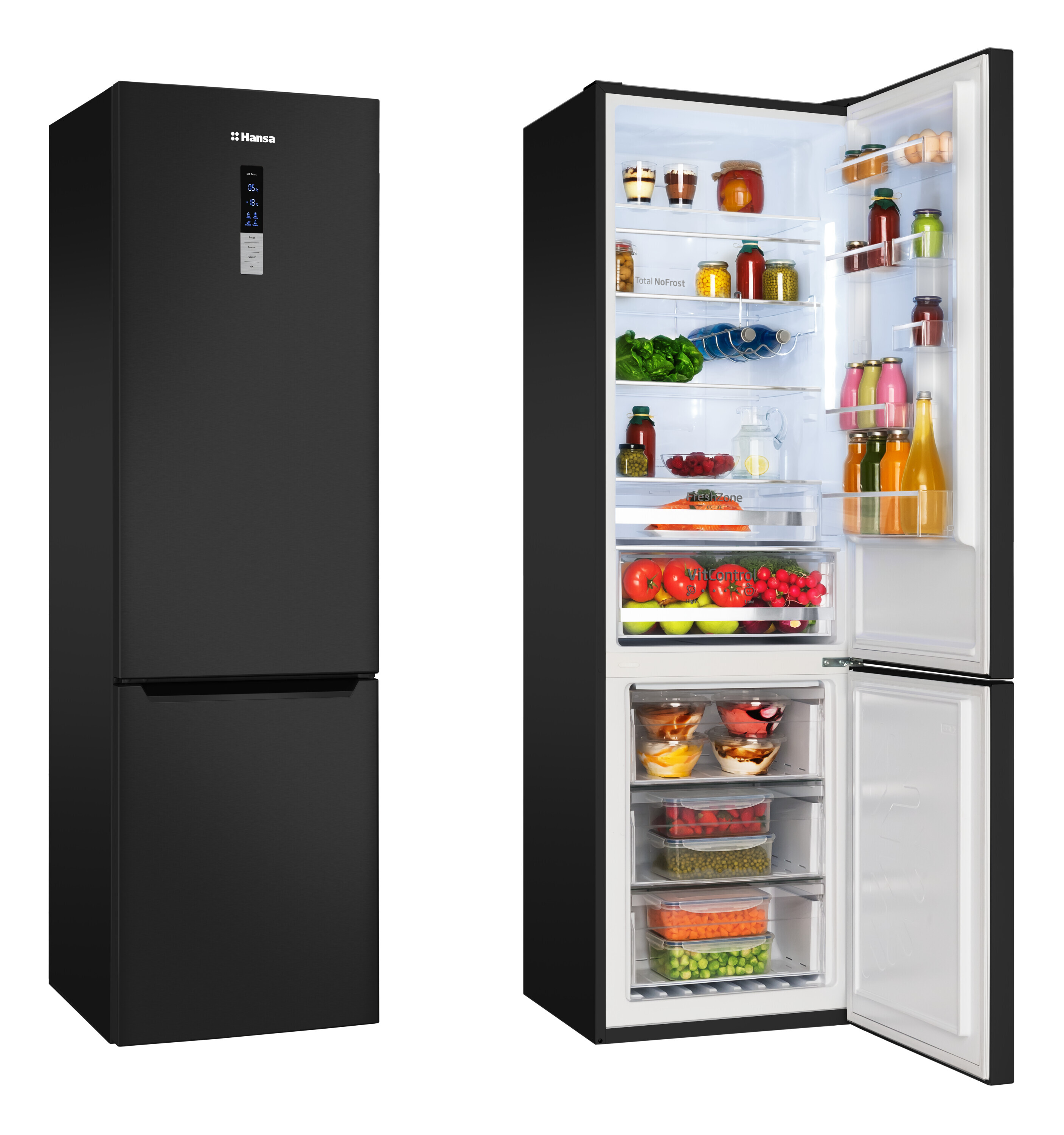 Freestanding refrigerator